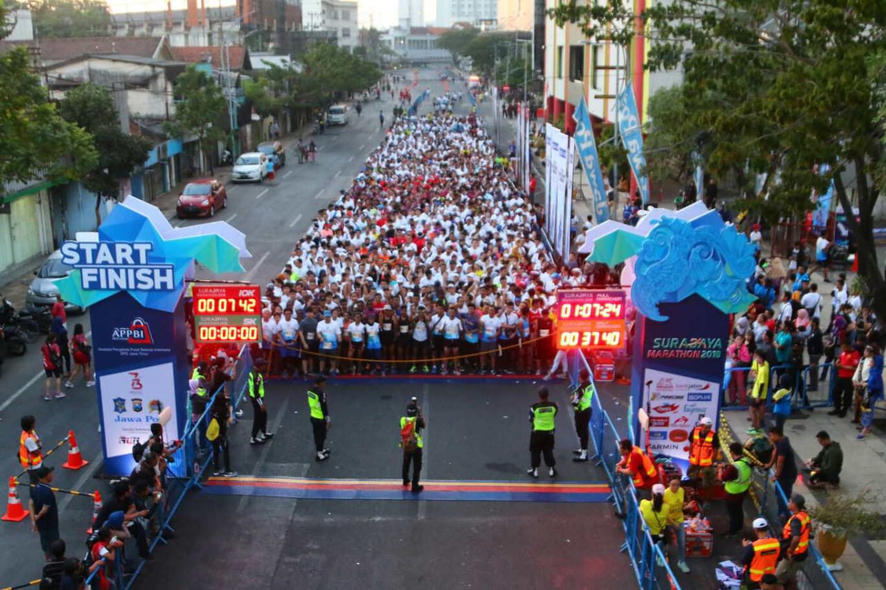 Event Surabaya Marathon tahun 2018. (Foto: Istimewa)
