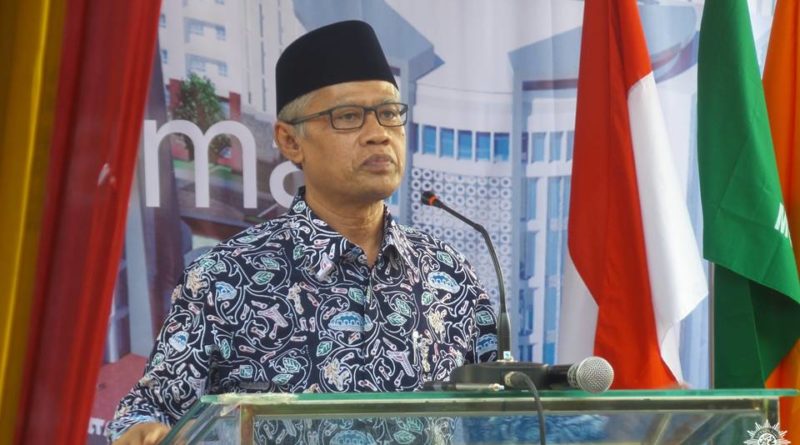 Ketua Umum Pimpinan Pusat (PP) Muhammadiyah, Haedar Nashir. (Foto: md for ngopibareng.id)