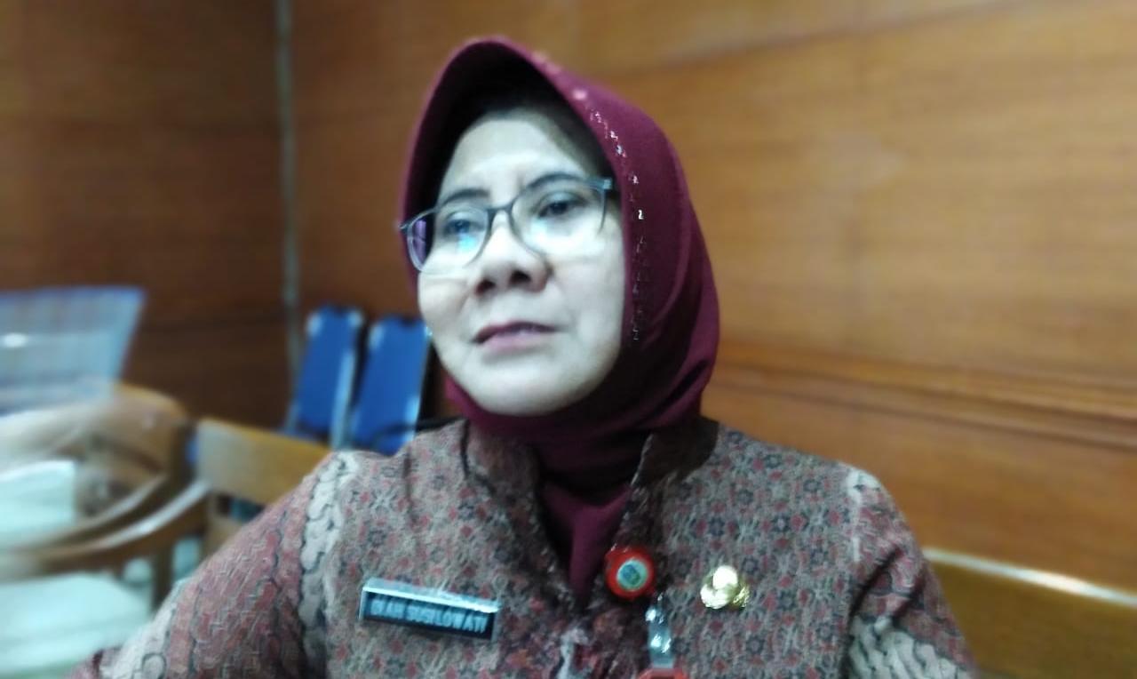 Kepala Dinas Lingkungan Hidup Jawa Timur Diah Susilowati saat berada di Kantor Gubernur, Surabaya. (Foto: istimewa)