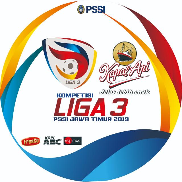 Logo Liga 3 Kapal Api PSSI Jatim