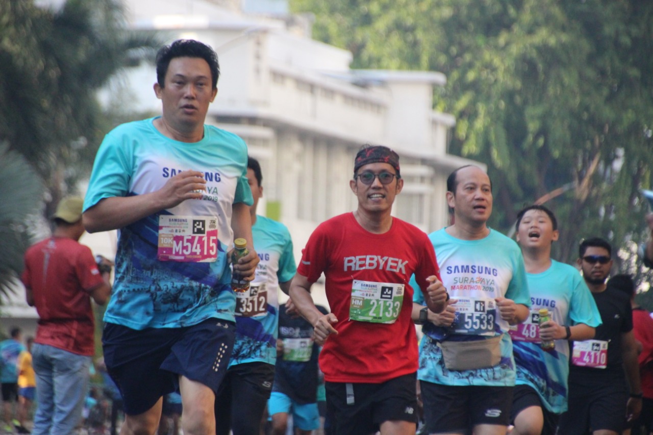 Perlombaan Surabaya Marathon 2019. (Foto: Alief/ngopibareng.id)