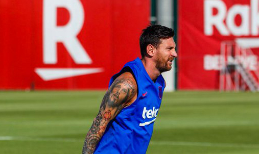 Lionel Messi menatap musim baru dengan diliputi rasa optimistis. (Foto: Twitter/@ 