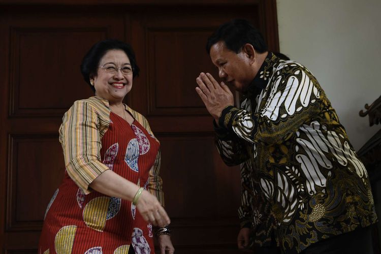 Megawati Soekarnoputri dan Prabowo Subianto. (Foto: Dok/Antara)