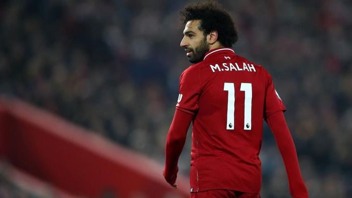 Bintang Liverpool Mohamed Salah.