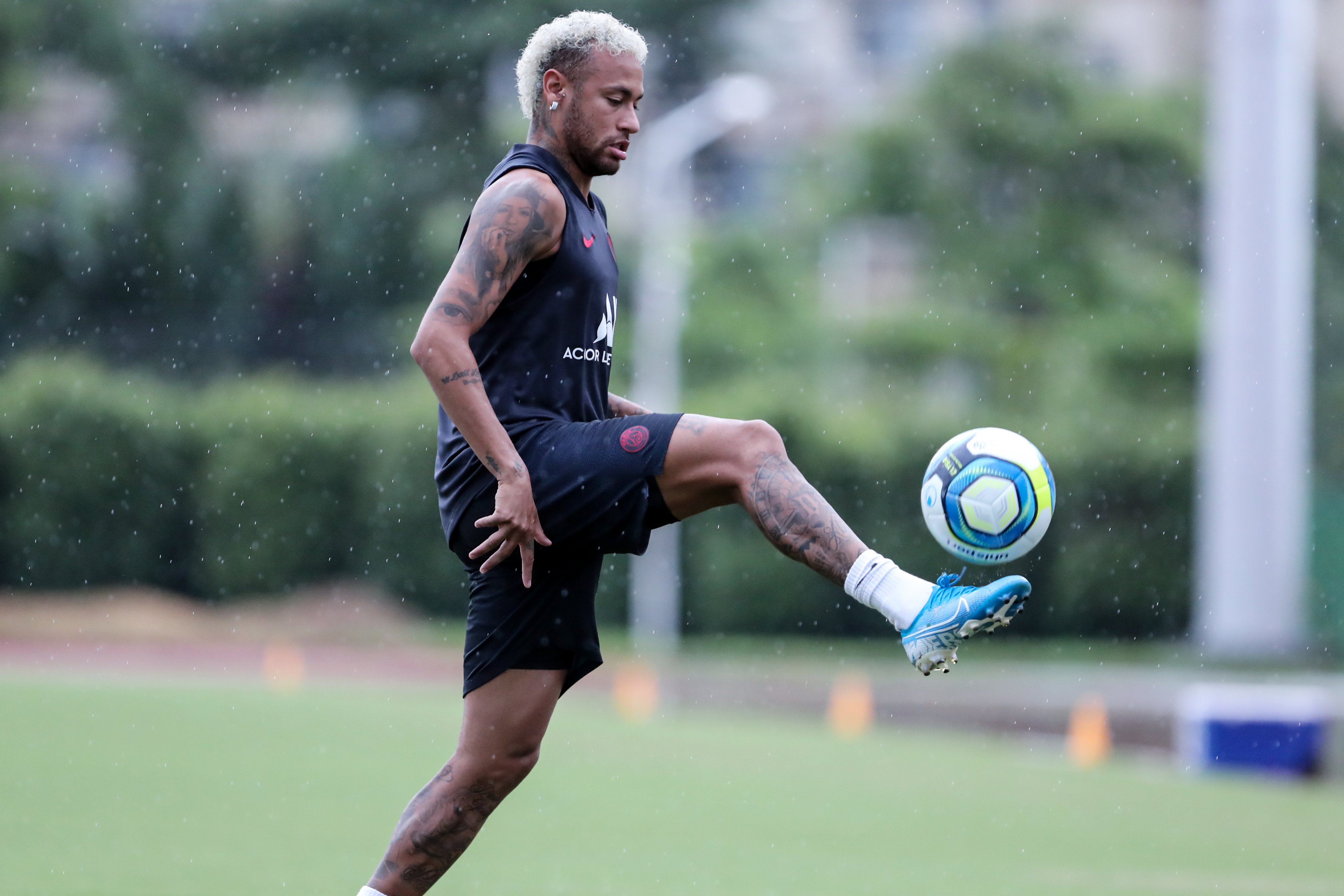 Neymar dipastikan absen di laga perdana PSG di musim 2019-2020. (Foto: Twitter/@PSG_espanol)
