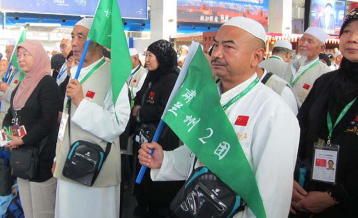 Ilustrasi jemaah haji dari China di Mekkah. (Foto:ArabNews)