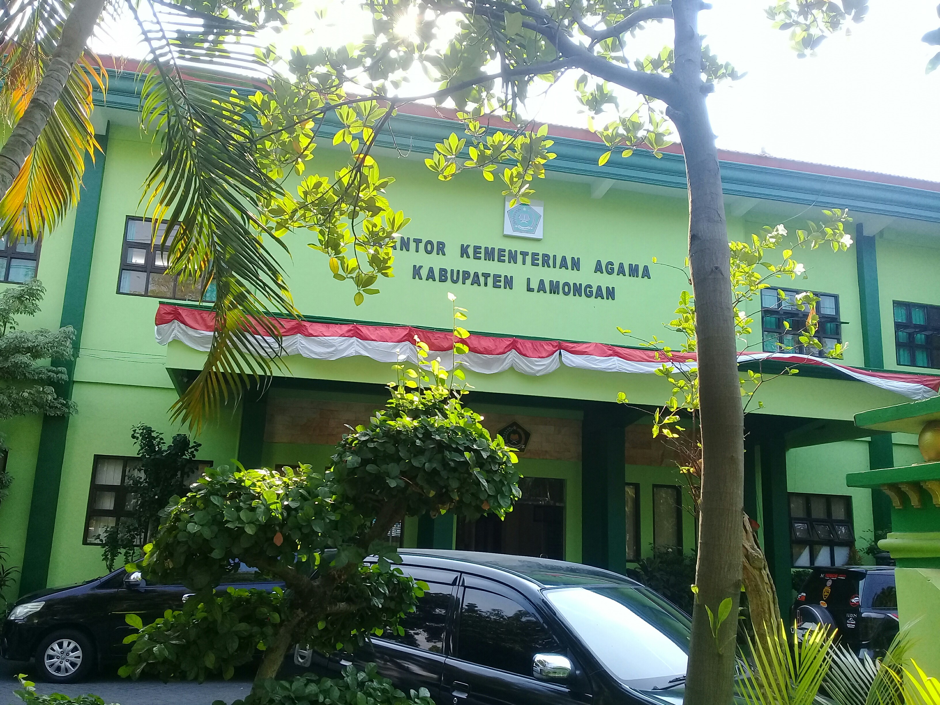 Kantor Kementerian Agama Lamongan. (Foto: Nasih/ngopibareng.id)