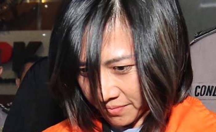 Gabriella Yuan Ana, dijadikan tersangka dan ditahan KPK. (Foto:Antara)
