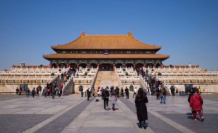 Istana Terlarang, di Beijing, China. (Foto:AFP)