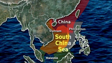 Peta konflik kawasan Laut Cina Selatan. (Foto: ist/ngopibareng.id)