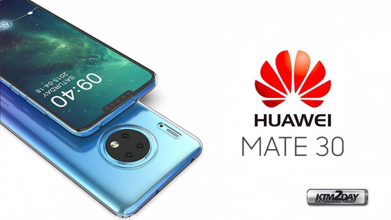 Huawei Mate 30 akan diluncurkan pada 18 September 2019.
