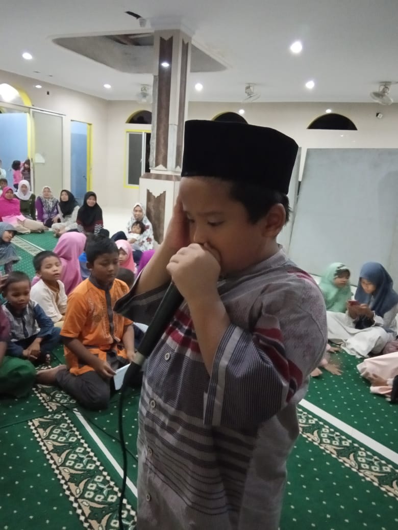 Lomba adzan kelompok anak-anak di DKI Jakarta dalam rangka tahun baru Islam 1441 H. (Foto: Asmanu/ngopibareng.id )