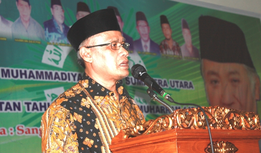 Ketua Umum Pimpinan Pusat Muhammadiyah, Haedar Nashir. (Foto: md/ngopibareng.id)