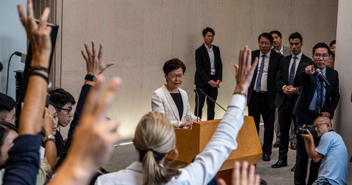 Pemimpin Hong Kong Carrie Lam. (Foto: reuters)