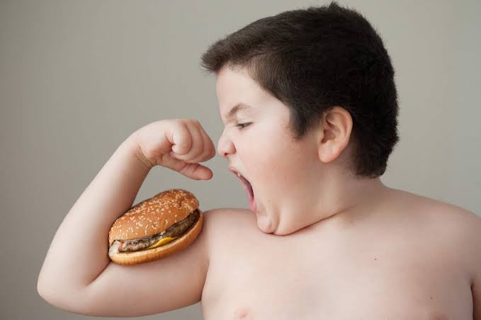 Ilustrasi Obesitas pada anak. (Foto: istimewa)