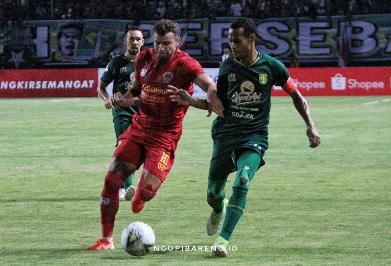 Petemuan Persebaya dengan Kalteng Putra di putaran pertama Liga 1 2019 kemarin. (Foto: Haris/ngopibareng.id)