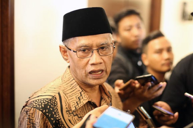Ketua Umum Pimpinan Pusat Muhammadiyah, Haedar Nashir. (Foto: ist/ngopibareng.id) 