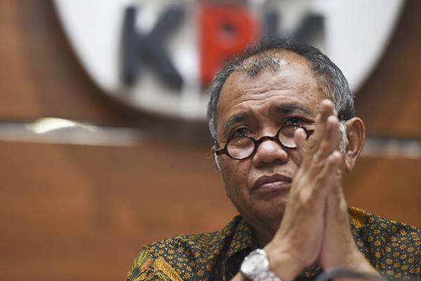 Ketua KPK Agus Rahardjo mengatakan belum menerima isi draft UU KPK. (Foto: Ant)