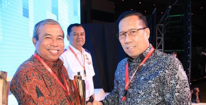 Pemkab Pasuruan mendapat penghargaan WTN dari Kemenhub RI. (Foto: Dok Humas)