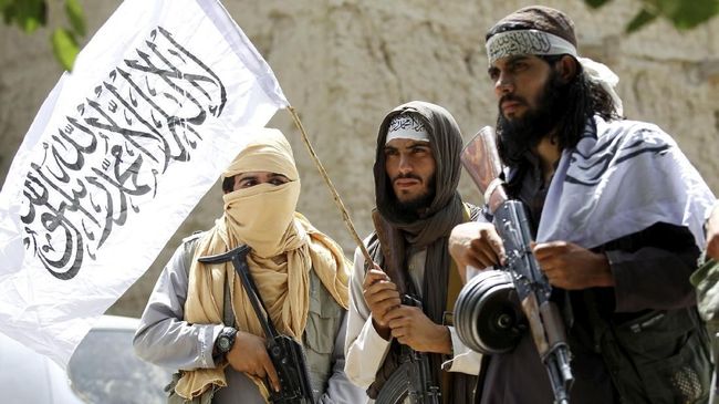 Ilustrasi Milisi Taliban. (Foto: Dok/Antara/Reuters)
