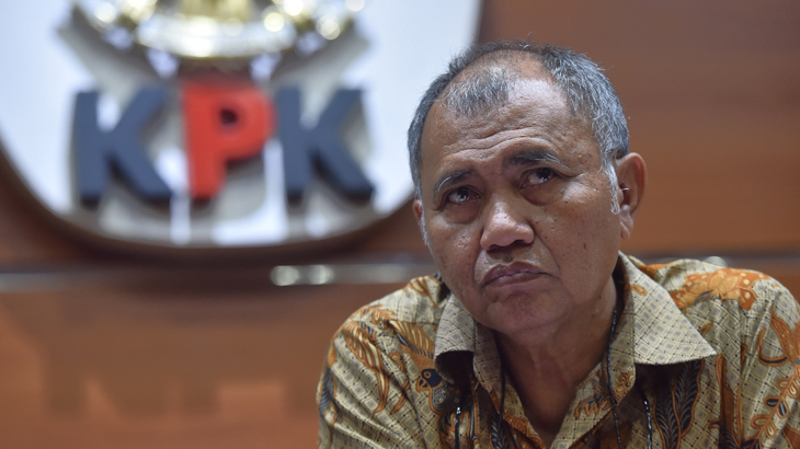 Ketua KPK Agus Rahardjo mengatakan telah berkirim surat ke DPR terkait revisi UU KPK. (Foto: Dok KPK)