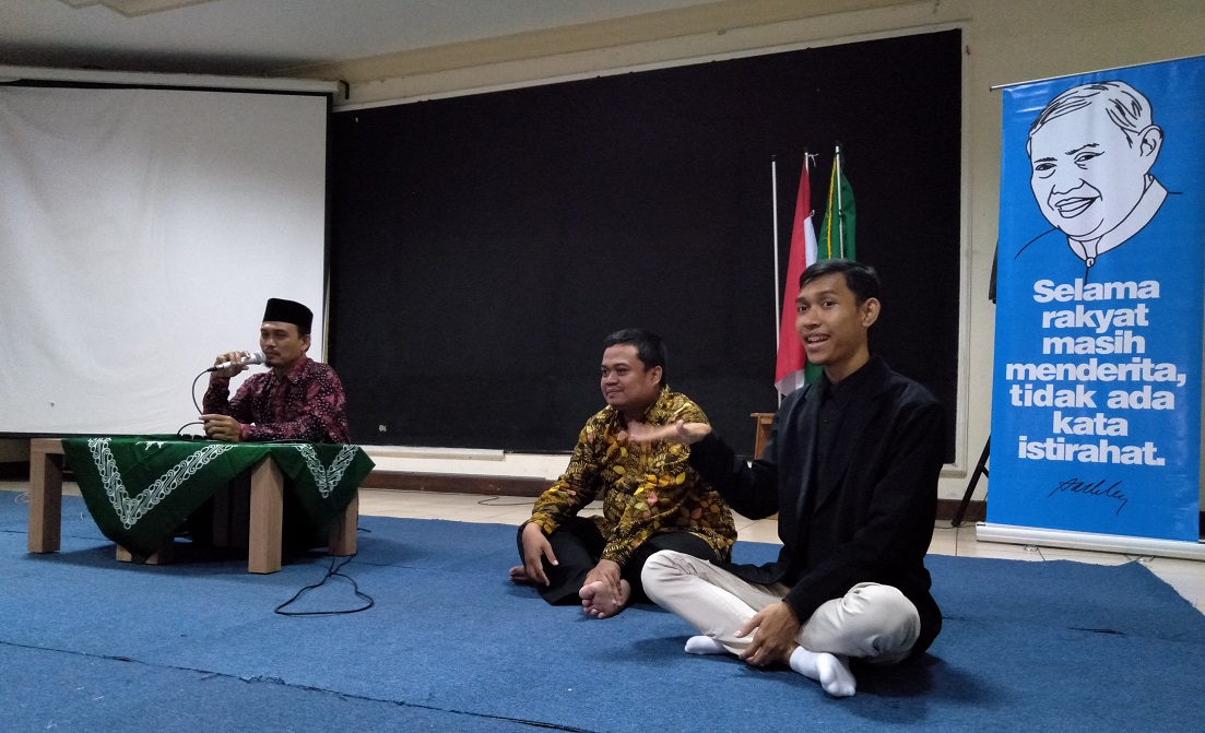 Diskusi bagi kelompok inklusi di PP Muhammadiyah, Jakarta. (Foto: md/ngopibareng.id)