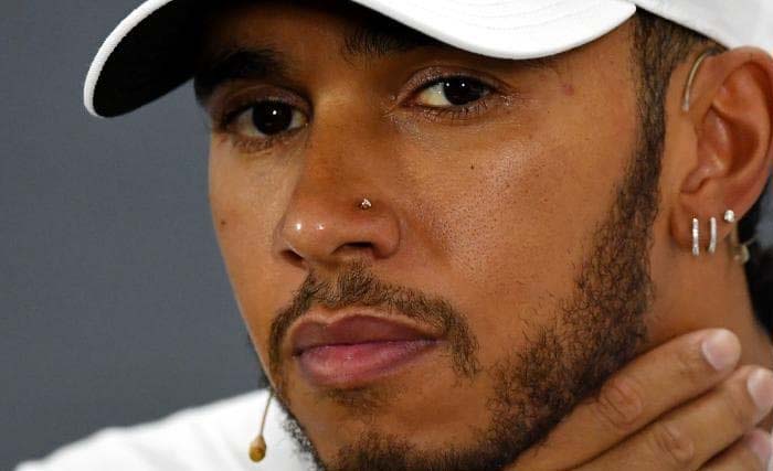 Pebalap Mercedes Lewis Hamilton. (Foto:AFP)