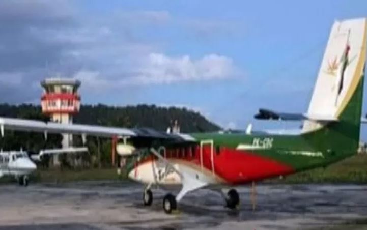 Pesawat twin otter PK CDC yang hilang kontak, Rabu (18/9) dalam penerbangan Timika-Ilaga. (Foto: Antara/dokumen pribadi)