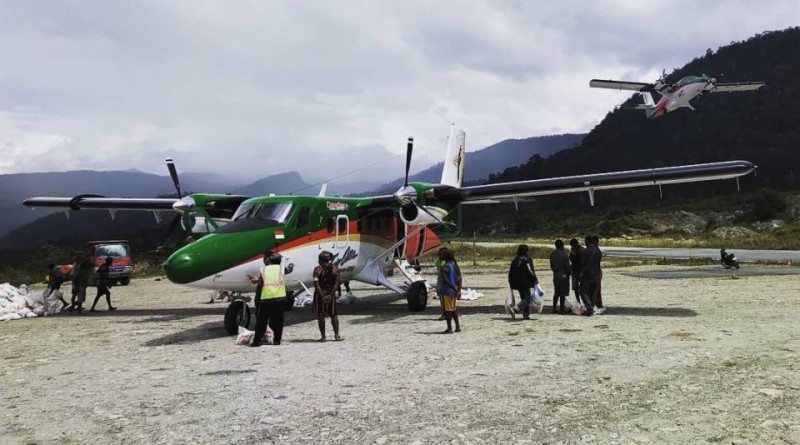 Pesawat Rimbun Air yang melayani rute penerbangan di pedalaman Papua. (Foto: Istimewa)