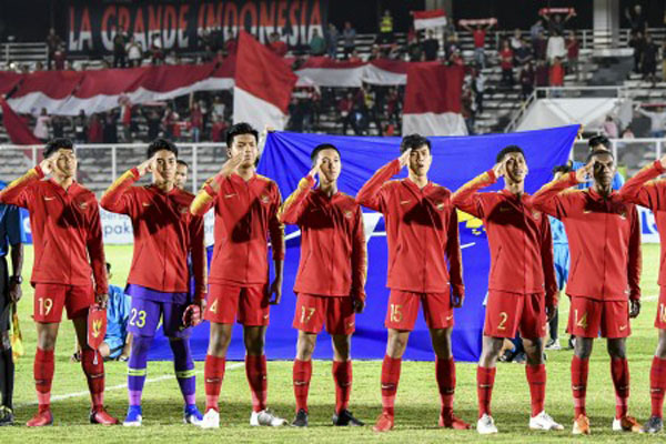 Timnas Indonesia akhirnya lolos ke putaran final Piala Asia U16 2020 di Bahrain. (Foto: PSSI)