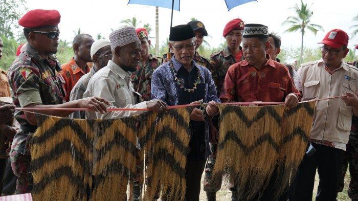 Ketua Umum PP Muhammadiyah, Haedar Nashir saat berada di Papua. (Foto: md/ngopibareng.id)