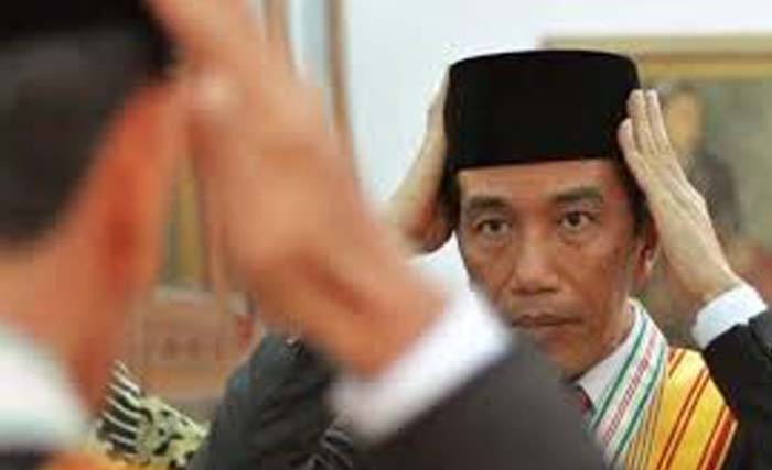 Ilustrasi pelantikan Jokowi. (Dok.MiNews)