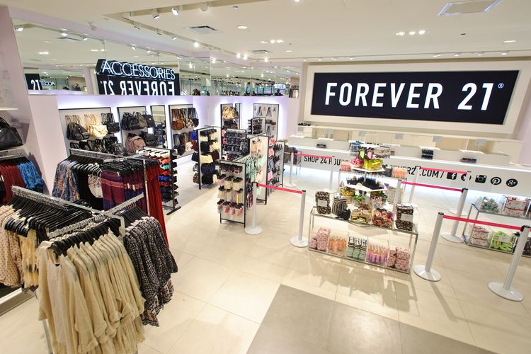Forever 21 akan menutup hingga 178 toko di AS dan sebanyak 350 toko di seluruh dunia.