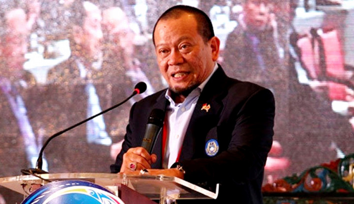 La Nyalla Mahmud Mattalitti Ketua DPD Subwilayah Barat II, periode 2019-2024.