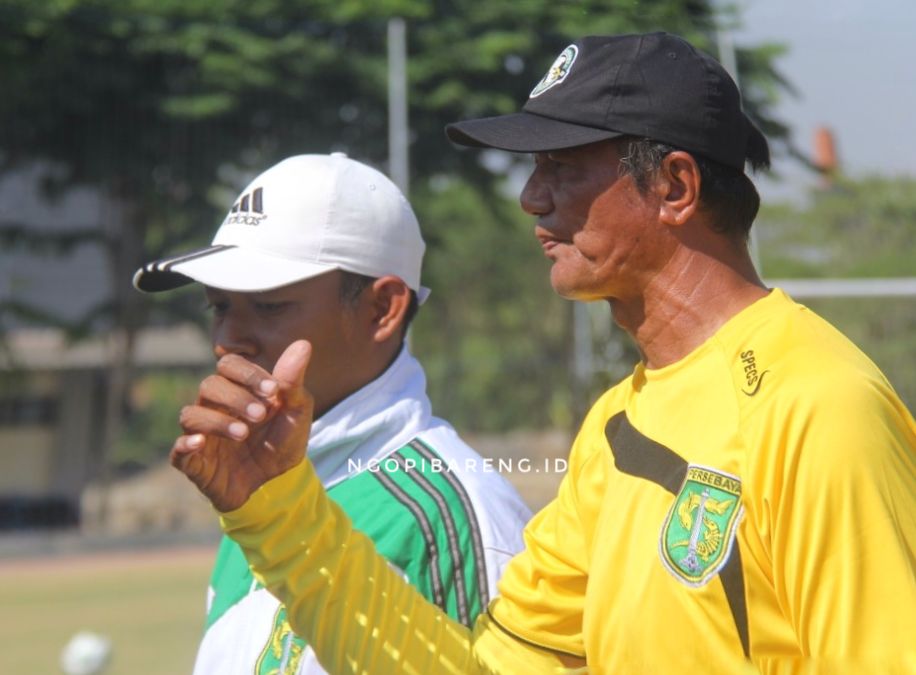 Pelatih Persebaya putri, Ridwan Anwar. (Foto: Haris/ngopibareng.id)