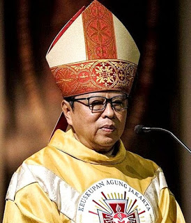 Uskup Agung Jakarta Mgr Ignatius Suharyo resmi dilantik menjadi Kardinal Gereja Katolik Roma oleh Paus Fransiskus di Basilika Santo Petrus, Vatikan, Sabtu 5 Oktober 2019. (Foto: Istimewa)