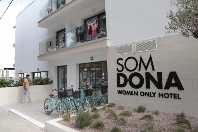 Hotel Som Dona di Porto Cristo, Spanyol, tampak depan.