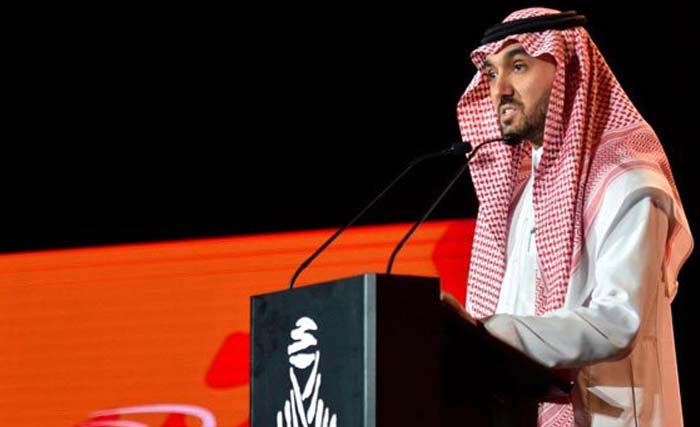 angeran Abdulaziz Bin Turki Al Faisal Al Saud, ketua Otoritas Olah Raga Arab Saudi. (Foto:AFP)