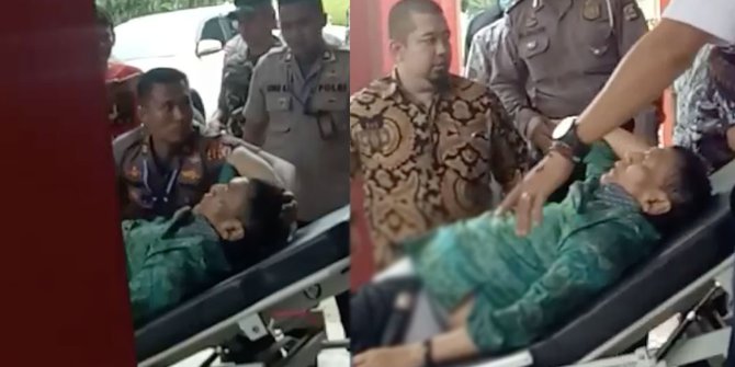 Menteri Koordinator Bidang Politik, Hukum dan Keamanan (Menko Polhukam) Wiranto ditusuk di Alun-alun Menes, Pandeglang, Banten, Kamis 10 Oktober 2019.