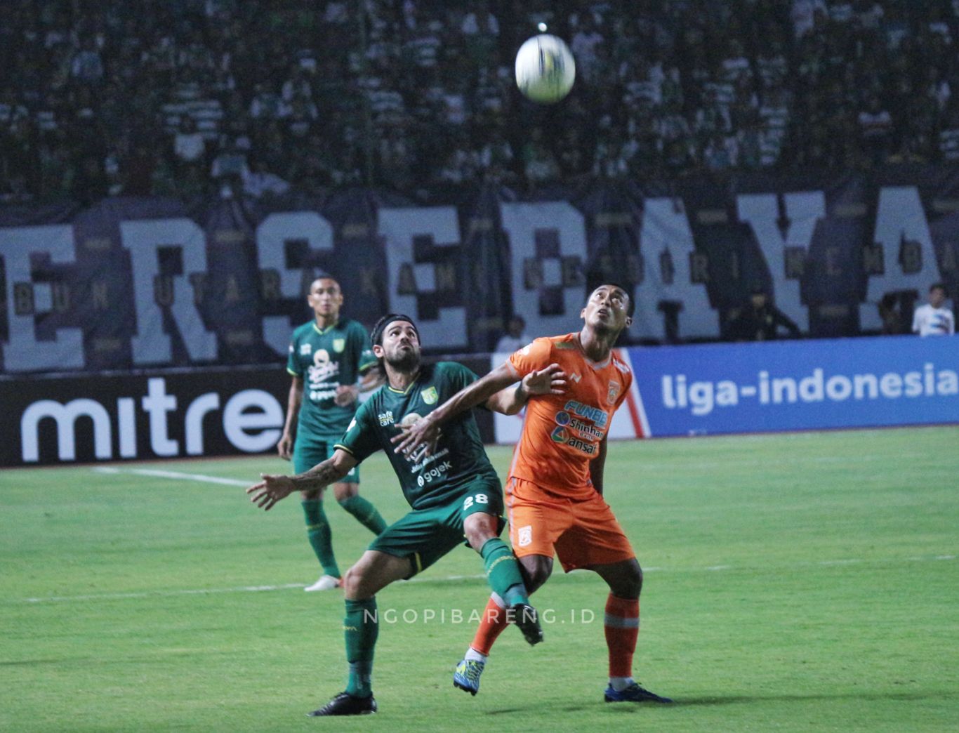 Persebaya vs Borneo FC di Stadion Gelora Bung Tomo, Jumat 11 Oktober 2019. (Foto: Haris/ngopibareng.id)