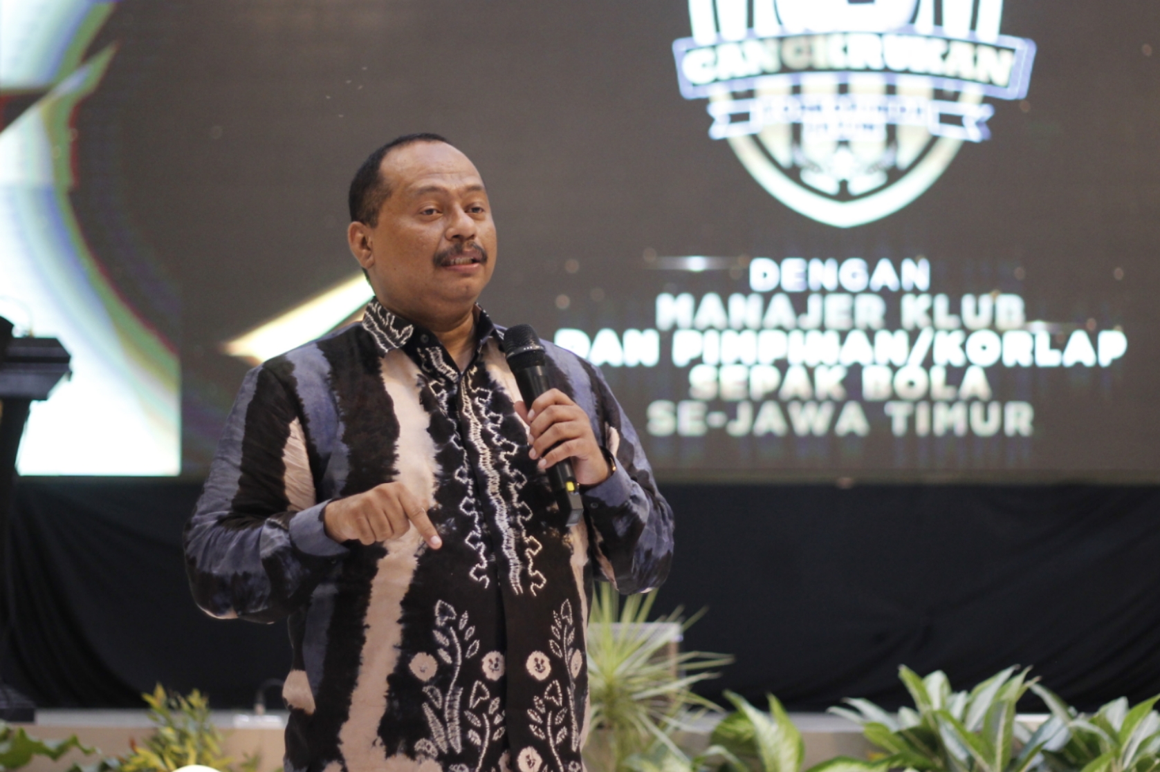 Ketua Harian KONI Jatim, M. Nabil. (Foto: Fariz/Ngopibareng.id)