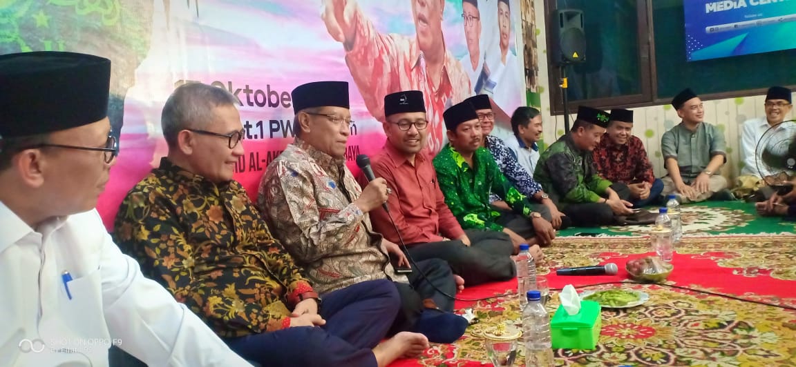 KH Said Aqil Siroj saat memberi sambutan di PWNU Jawa Timur. (Foto: riadi/ngopibareng.id)