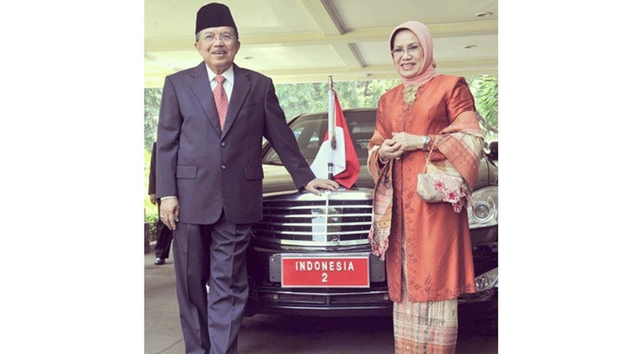 Pasangan Jusuf Kalla (JK) dan Mufidah Kalla.