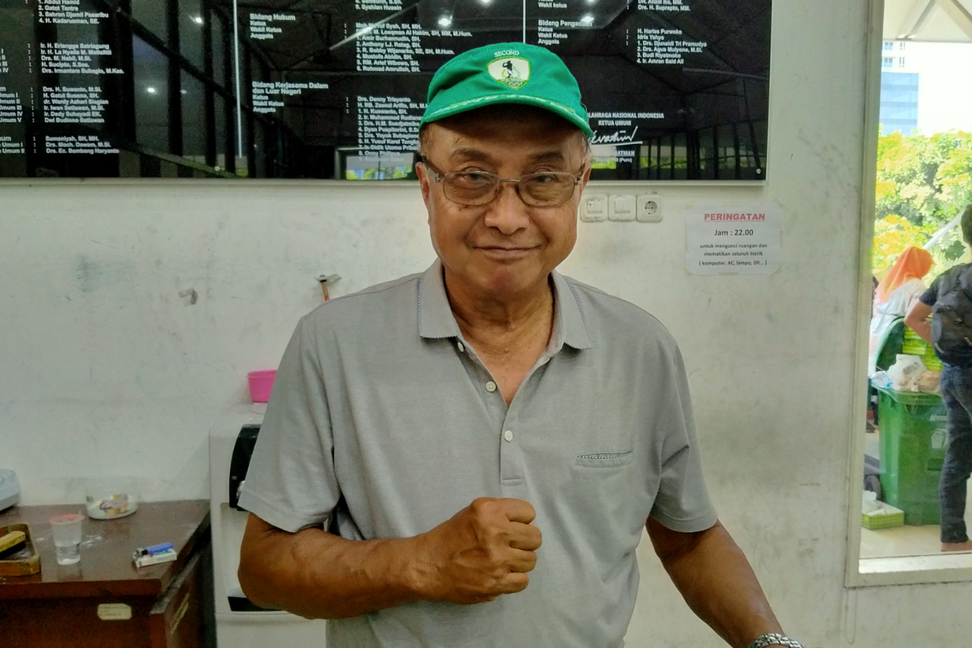 Ketua PGI Jatim, Deddy Suhajadi, saat ditemui di Kantor KONI Jatim, Surabaya, Senin 21 Oktober 2019. (Foto: Fariz/ngopibareng.id)