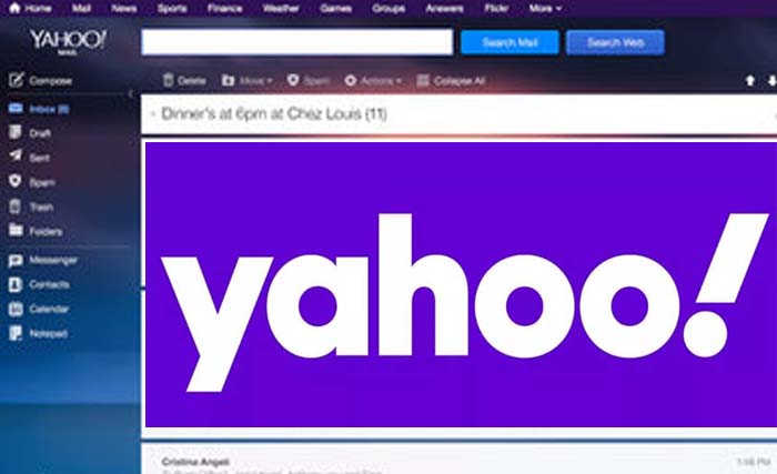Yahoo Mail danlogo baru. (Ngobar)