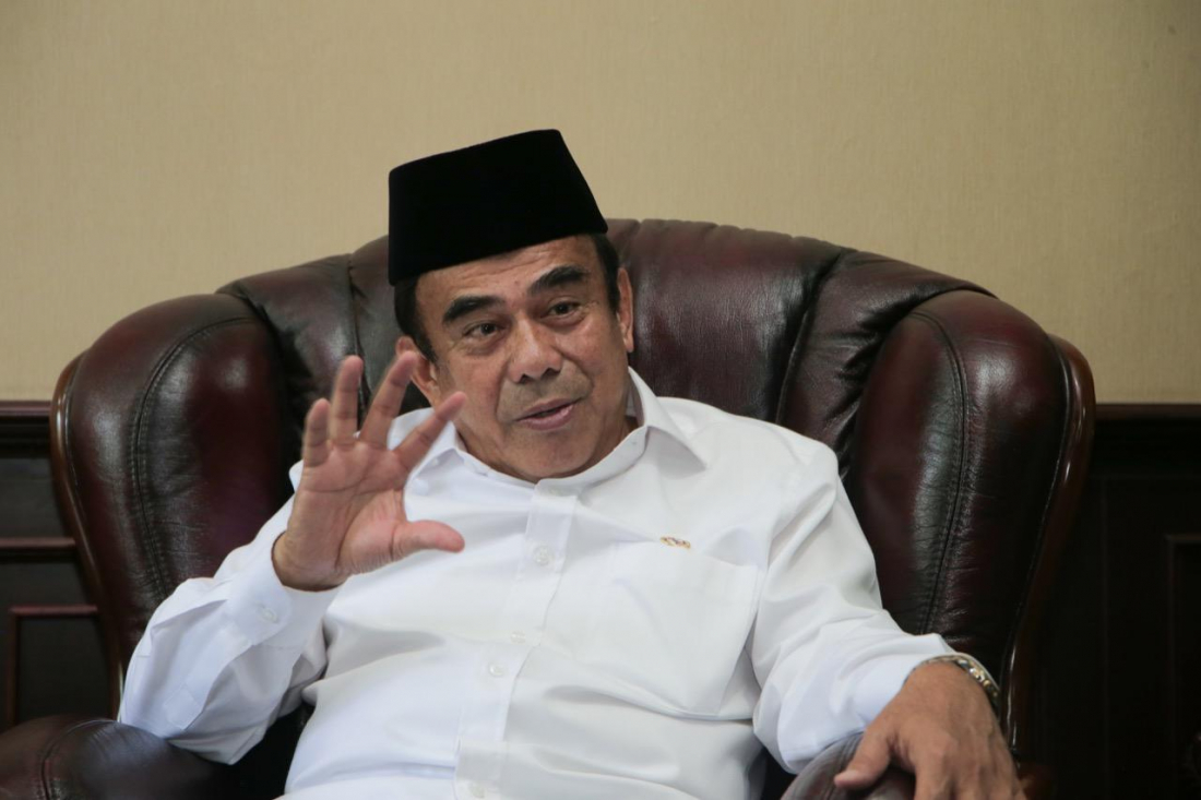 Menteri Agama Kabinet Indonesia Maju Jenderal (Purn) Fachrul Razi. (Foto: kemenag)