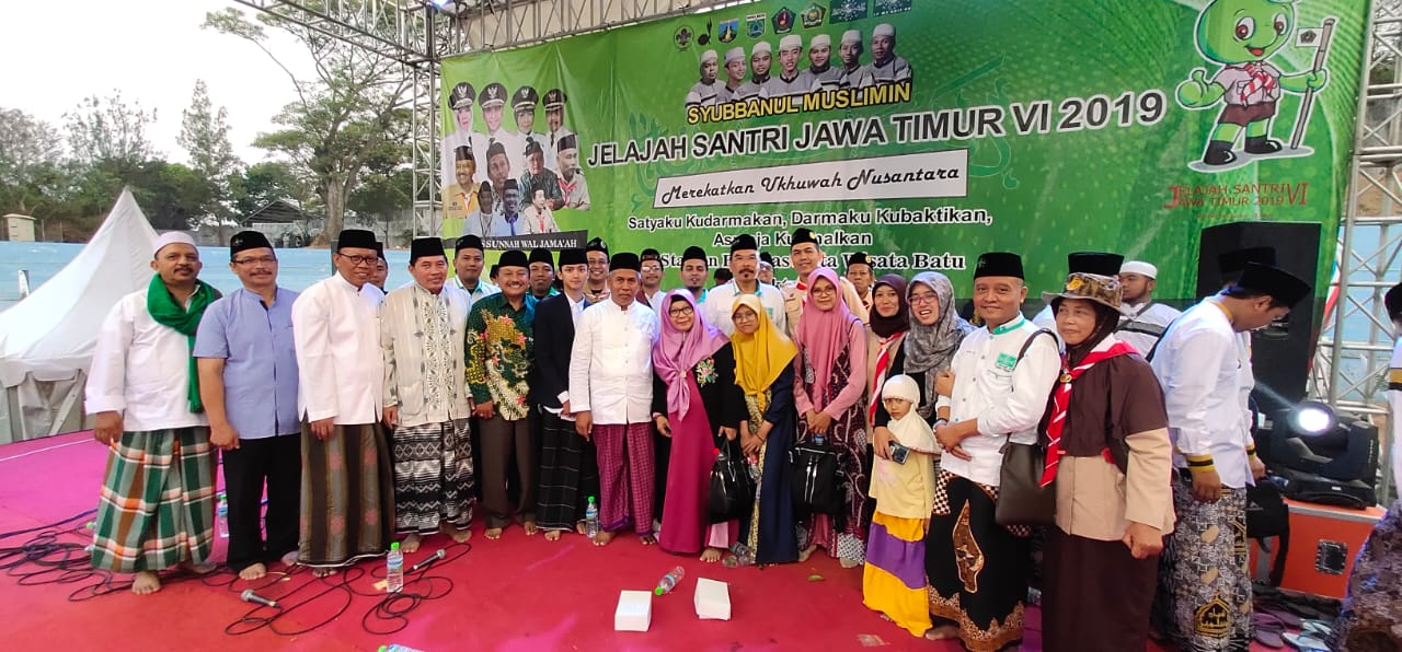 LP Ma’arif Nahdlatul Ulama Jawa Timur, dalam memperingati Hari Santri menggelar Jelajah Santri Jawa Timur VI 2019. (Foto: nu/ngopibareng.id)
