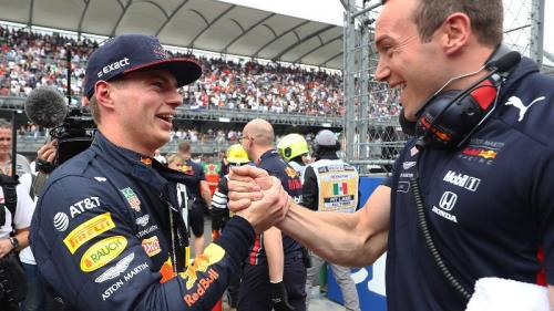 Tim Red Bull Racing, Max Verstappen tercepat di babak kualifikasi Sirkuit Autodromo Hermanos Rodriguez, Meksiko, Minggu 27 Oktober 2019 dini hari WIB.