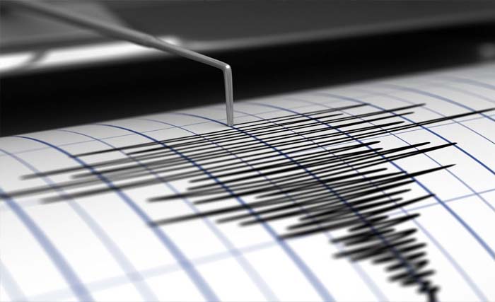 Ilustrasi gempa bumi di Jailolo, Maluku Utara.