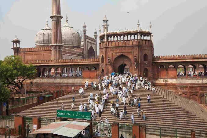Masjid Jama' di Delhi, India. (Foto; Istimewa)